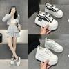 2579 Women's Autumn Breathable Versatile Student Sports Casual Shoes Little White Shoes