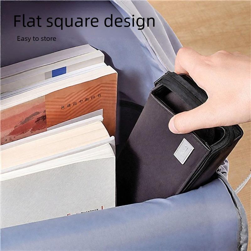 Large-capacity Durable Pen Bag with Mesh Pockets School Supplies Stationery Box Storage Stationery Simple Portable Pencil Case
