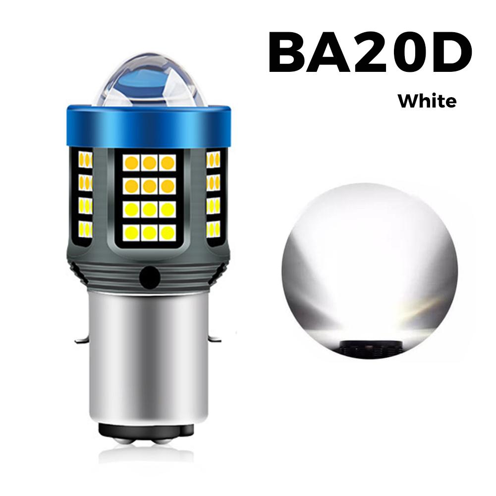12000lm H4 Led H4 Ba20d P15d Led Motorcycle Headlight White Ip67 Lamp Led Yellow Accessories Scooter 3570 Bulbs Lens P1t7