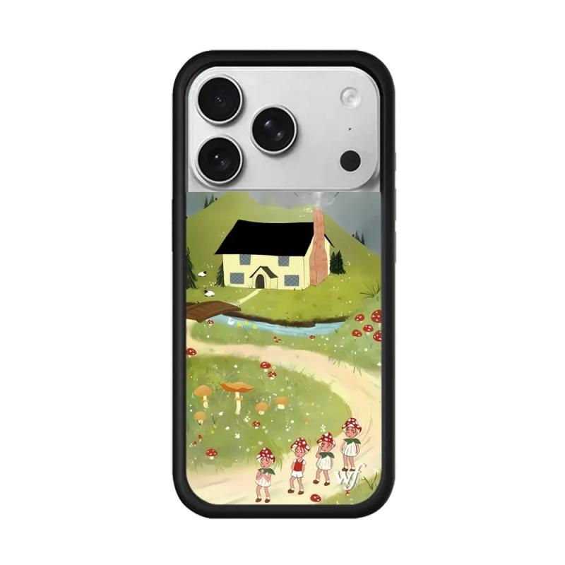 Wildflower ins Nara Smith Sweet Sliy Phone Case for iPhone 12 13 14 15 16 Pro Max Plus 17 Pro Cherries Clown Around Orchid Cover