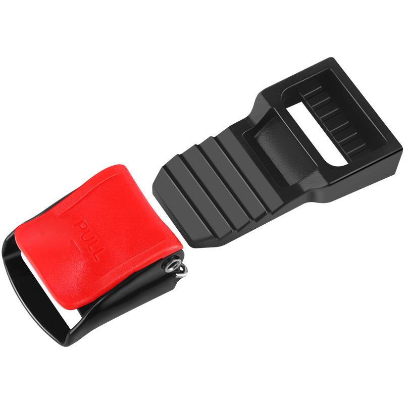 Universal Electric Motorcycle Safety Helmet Buckle - Three-Section Insert Pin Accessory for Electric Bicycle Helmets
