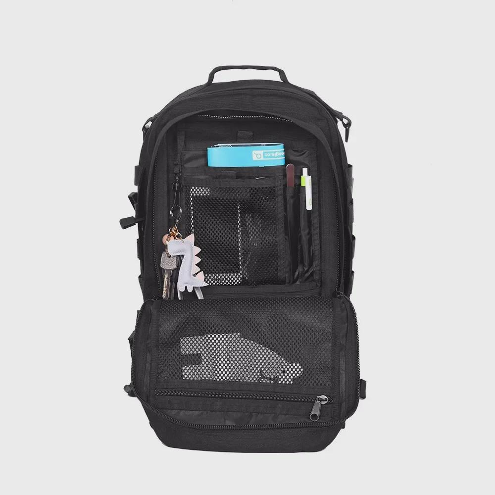 Falcon Tactical Mountaineering Backpack - Large, 3P Assault Gear for Outdoor Sports and Military Enthusiasts.