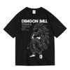 ZX Dragon Ball Anime Tenx Japanese Dragon Ball Cartoon Anime Retro Vintage Cotton Short Half Sleeve Tshirt for Men and Women