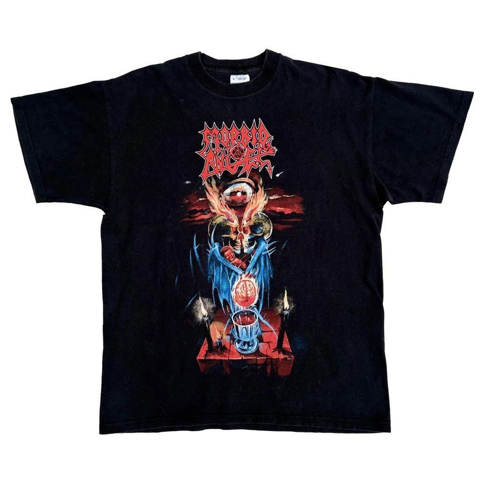 Morbid Angel Vintage Formula Fatal Flesh T-Shirt QT4467 Unisex T-Shirt M