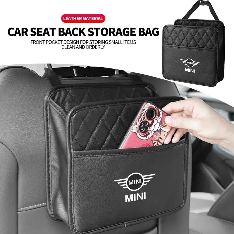 Car Storage Hanging Bag Back Seat Back Bag for BMW MINI F55 F56 R60 R59 R58 WORKS One Cooper JCW R57 R56 R55 Auto Accessories