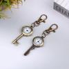 Cute Lovely Fashion Brand New Fashion Style Pocket Pendant Key Ring Chain Quartz Dress Watch