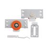 Wardrobe Sliding Door Pulley Wheel Furniture Wardrobe Cabinet Rollers Sliding Door Pulleys Hanging Wheel Track Slot Accessories