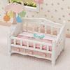 Sylvanian Families Meble Karuzela Łóżeczko dla Niemowląt Samochodzik-218 Certyfikat ST Mark 3+ Zabawka Domek dla Lalek EPOCH