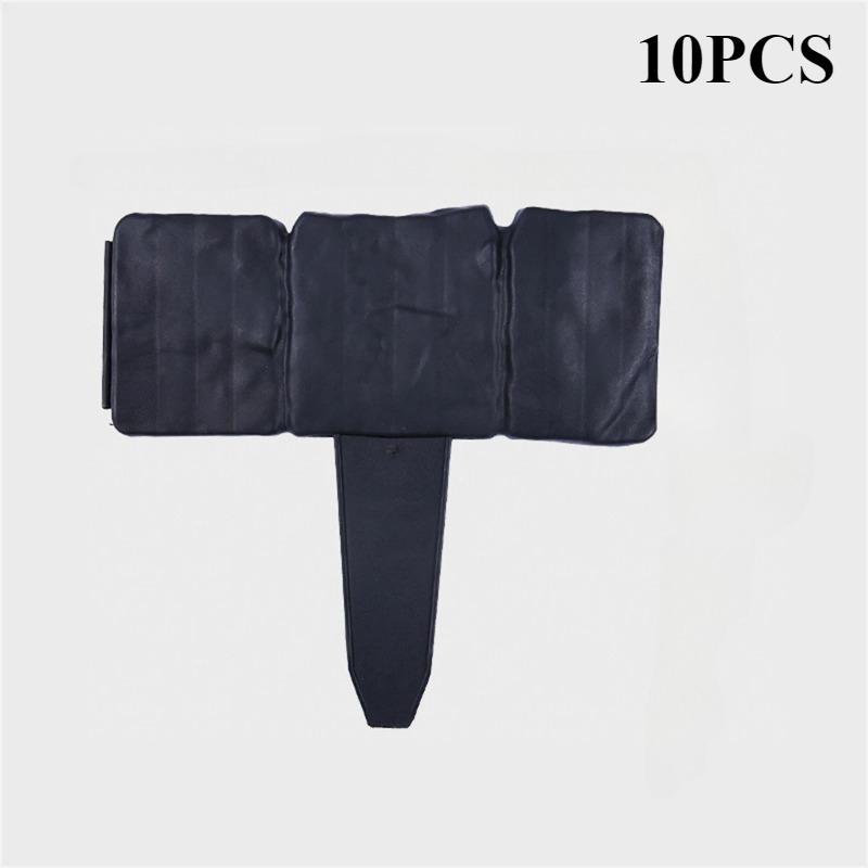 

10 шт. Имитация камня садовый пластиковый ограждение вилла двор открытый газон вилла украшение садоводство антикоррозийный мини забор Grey 10PCS