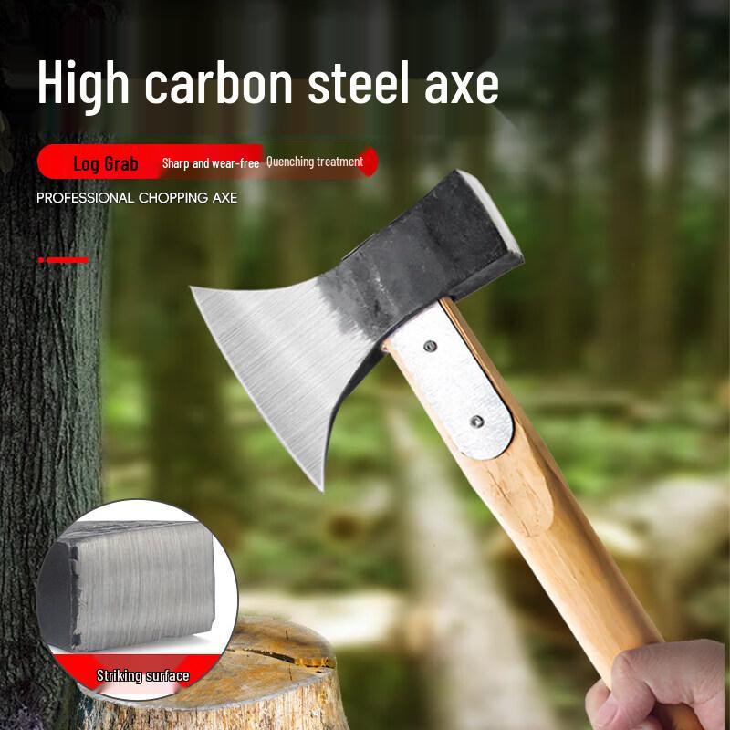 Brangdy Hand-Forged Outdoor Chopping Axe