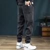 Men's Baggy Sweatpants Casual Straight Leg Pants Drawstring Loose Trousers With Pockets