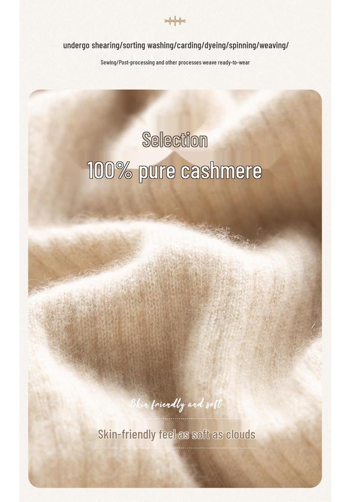 2024 Autumn/Winter Women's Pure Wool Shawl Cardigan - Knit Sleeveless Warm Cape