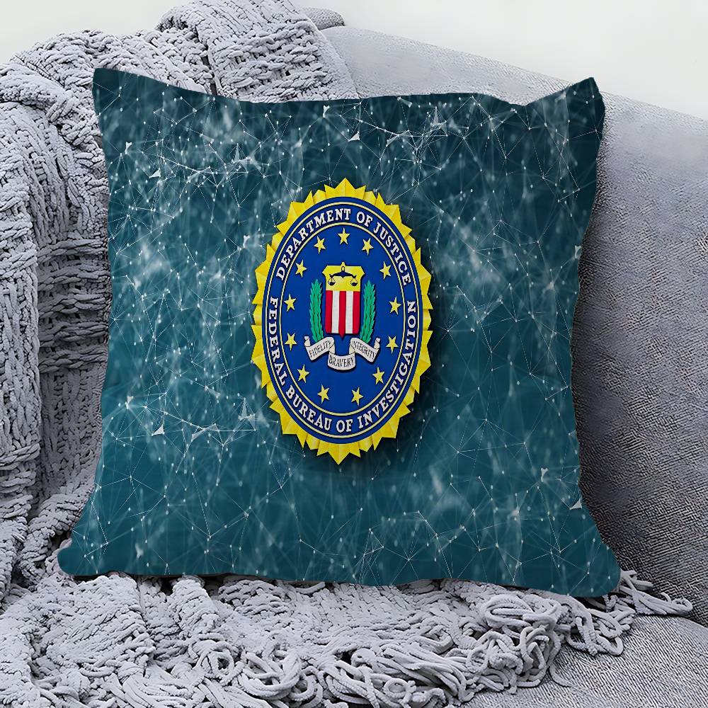 Полиция ФБР наволочка чехол для диванной подушки украшение для дома детская игрушка 30x30 cm