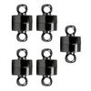10pcs Magnet Jewelry Clasps Copper DIY Accessories Connection Clasp Secure Snap Closure for Necklace Bracelet Silver