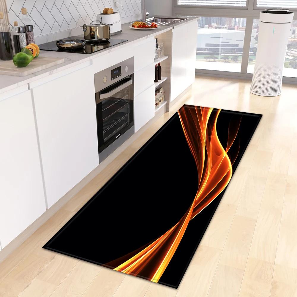 Kitchen Foot Mat Home Entrance DoorMat Living Room Children Bedroom Floor Decor 3D Carpet Balcony Hallway Bath Door Non-Slip Rug