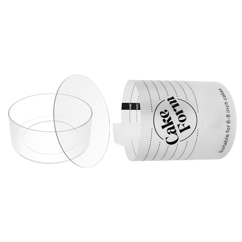 

A95I-For Fondant Retractable Tools, Adjustable Round Ring Mould For Cake, Acrylic Mousse Ring, Baking Ring