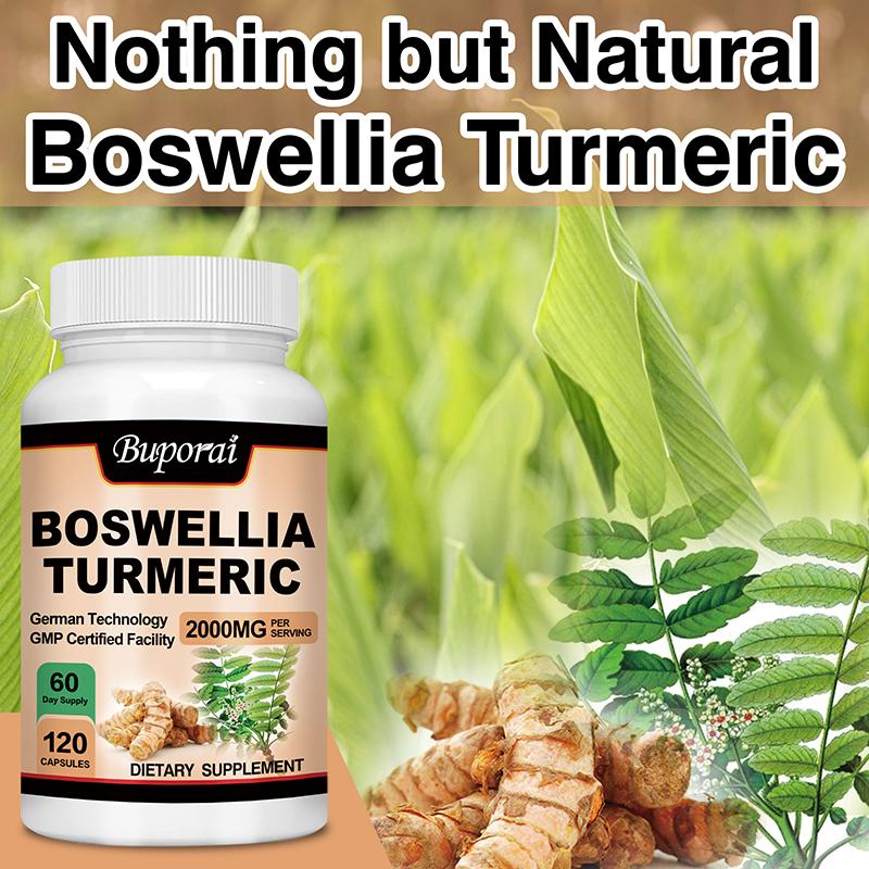 Buporai – Boswellia and Turmeric Extract Complex Capsules – Joint Health