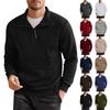 Spring And Autumn Men's Standing Collar Sweatshirt Is Outdoor Casual Sweaters Tops