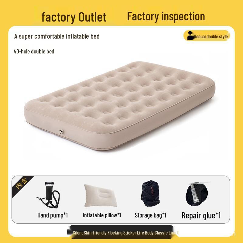 Portable Automatic Inflatable Air Mattress and Tent Sleeping Pad