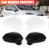 Left/Right Side Wing Mirror Cover Cap Casing For Seat Ibiza 2008 2009 2010 2011 2012 2013 2014 2015 2016 2017 White/Glossy Black