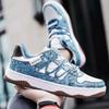 Tide Graffiti Sportschuhe Herren Sportschuhe Bequem mit Sommer Herbst Schuhe 39-46
