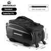 Bike Bag with Reflector & Shoulder Strap Saddle Seat Bag Carrier Bicycle Rear Seat Pouch for Commuter Travel Outdoor