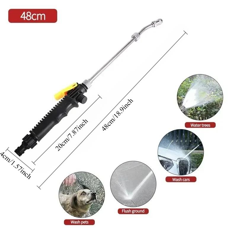 Multi-purpose 48cm water gun: High-pressure design for car wax, auto beauty, and AC appliance cleaning. Durable and efficient.