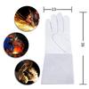 Extended Sheepskin Welding Gloves Auto Assembly Wear-resistant Gloves Site Welder Protective Gloves Welding Gloves