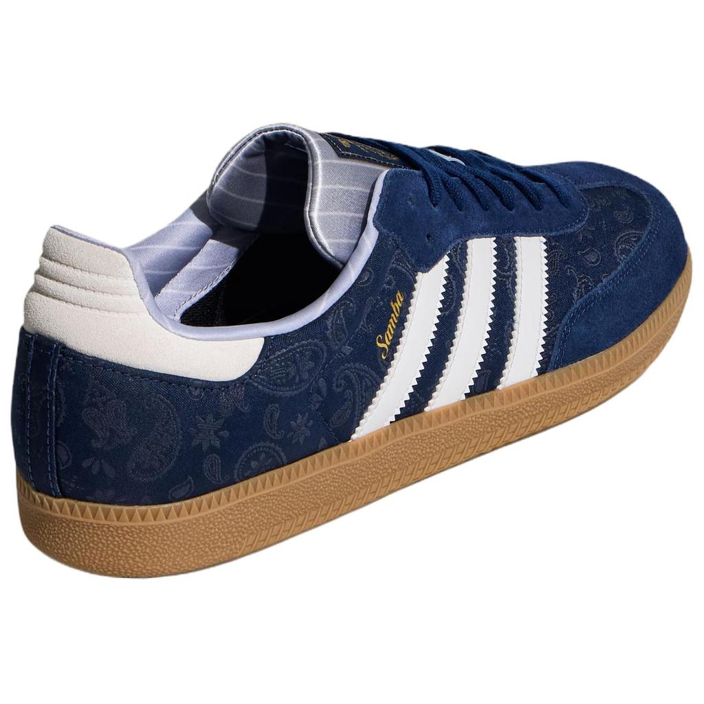 adidas Originals SAMBA OG German Army Trainers Unisex Blue White KZ7551