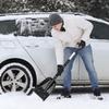Detachable Telescopic Winter Snow Ice Shovel Portable Plastic Collapsible Snow Shovel For Outdoor Car Cleaning Tool