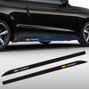 Auto Styling 2 Stück Auto Tür Seitenstreifen Schürze Aufkleber Karosserie Vinyl Abziehbild für Cruze Captiva Lacetti Aveo Malibu Trax Camaro