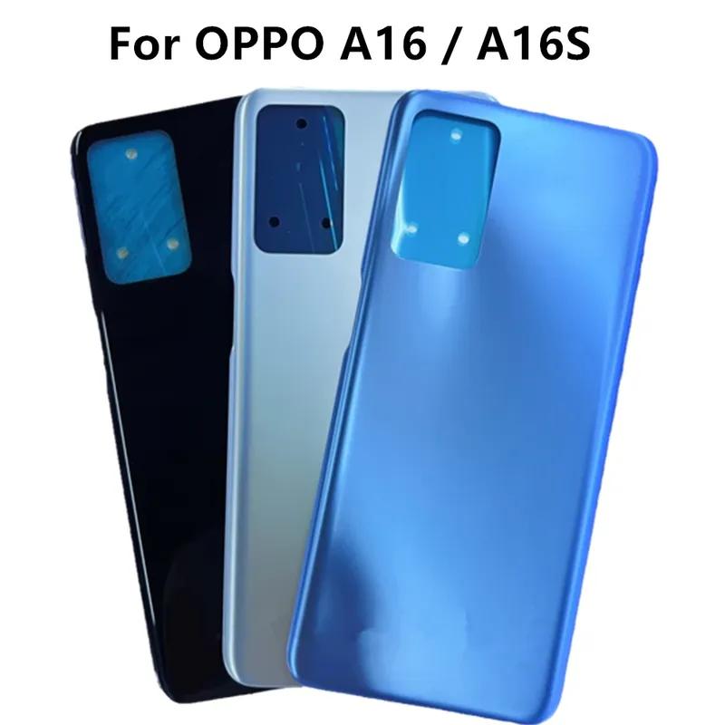 Housing For OPPO 16 16S 6.52" CPH2269 CPH2271 Battery Back Cover Plastic Repair Replace Phone Rear Case