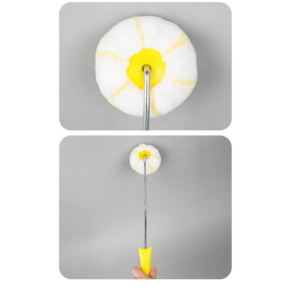 High Density Foam Corner Paint Roller Tool Plastic Paint Roller For Precise Edges And Reduced 30% Paint Waste