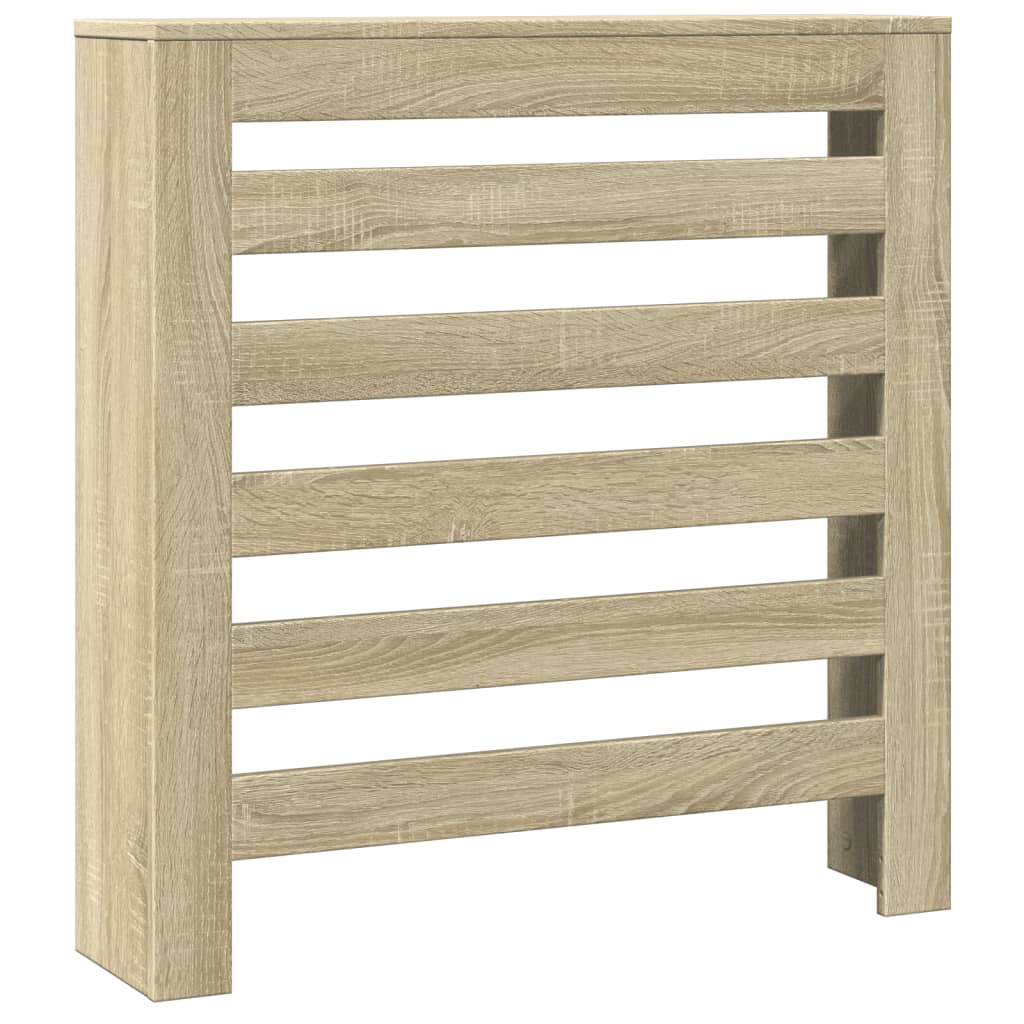 Radiator Cover Sonoma Oak 78 x 20 x 82 cm Particleboard