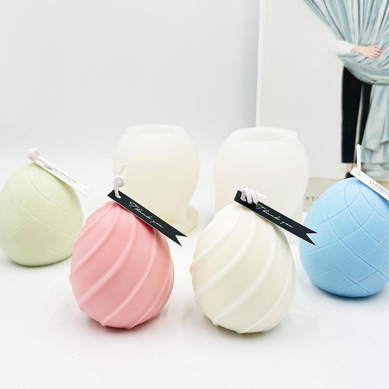 Easter Egg Candle Mold DIY Aromatherapy Candle Making Molds DIY Craft Silicone Mould