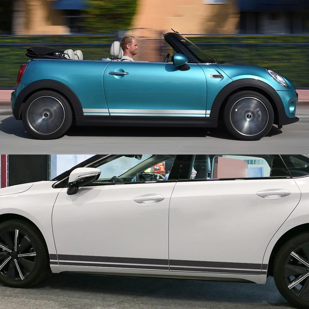 Autoaufkleber Grafiken Streifen Vinyl Dekor Decal Universal für MINI Cooper S R55 R56 R60 F55 F56 F60 F54 R61 Auto Para Zubehör