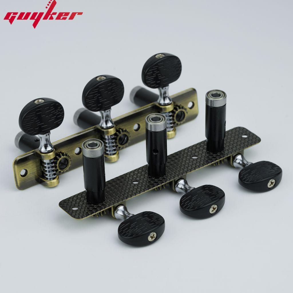1 Set Acoustic Classical Guitar Tuning Keys Steel Pegs Machine Heads Four Options To Choose