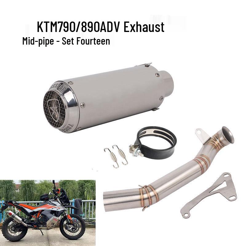 Exhaust Modification Mid-Pipe for KTM 790/890 ADV Motorcycles