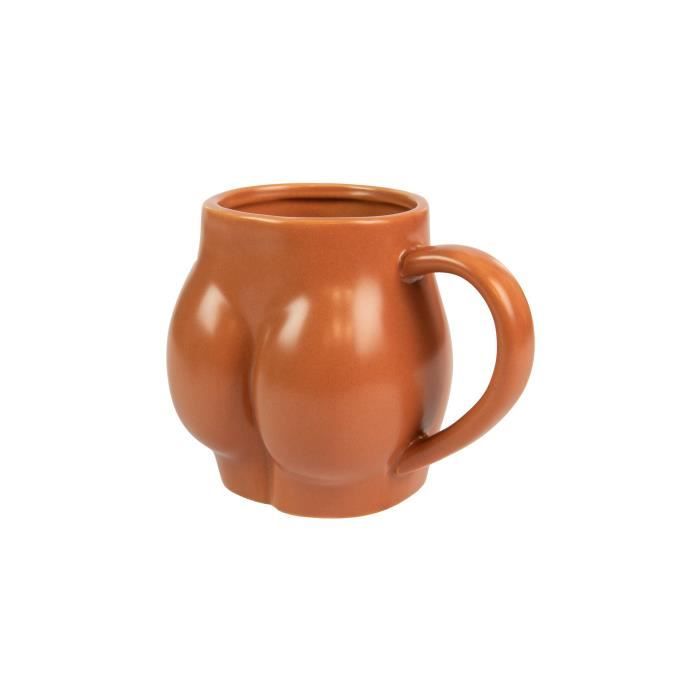 Tasse humoristique - fisura - cul - 320 ml - porcelaine - compatible lave-vaisselle