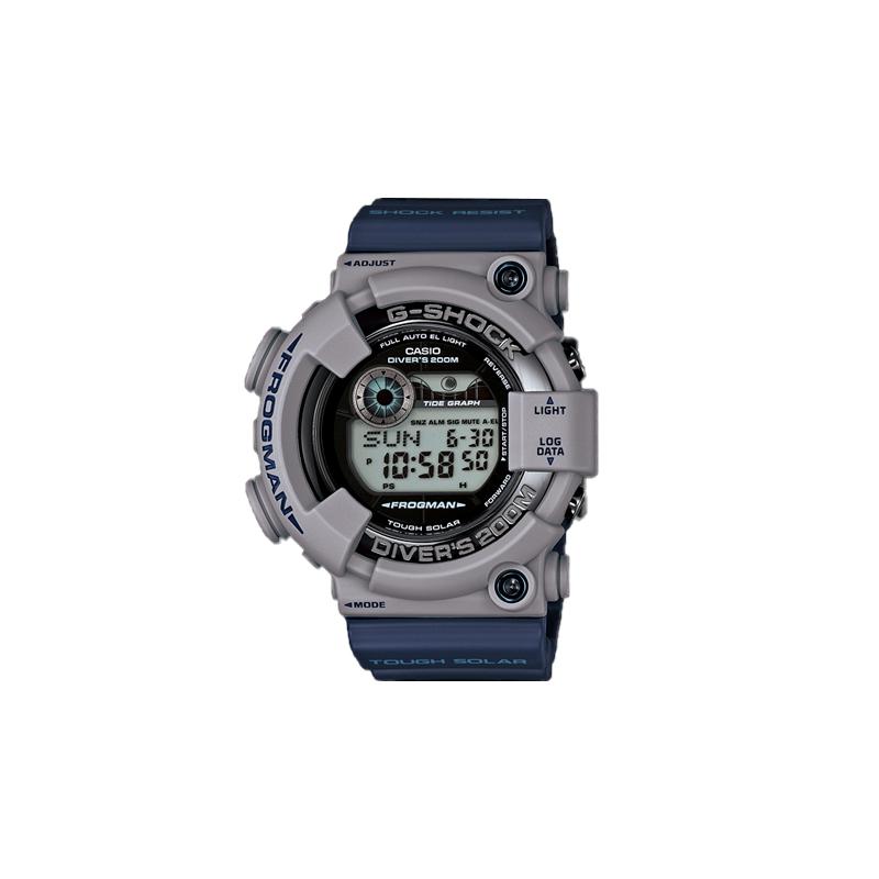 Casio G-SHOCK FROGMAN series 200 meters waterproof quartz movement Japanese and Korean watch men's watch gray dial GF-8250ER-2JF