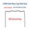 Car Bumper Repair Welding Nails Kit - Plastic Parts & Hot Melt Rivets