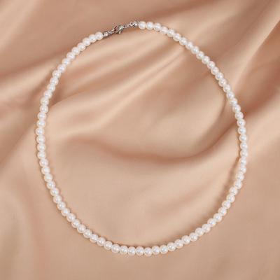 2023 European & American Simple Freshwater Pearl Necklace - Women's Clavicle Chain Jewelry
