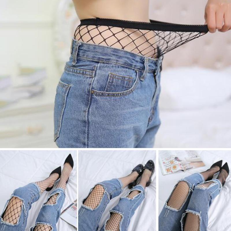 1/3 Pairs of Women Fishnet Stockings Super Stretchy High Waist Leggings Tights Black Net Pantyhose Large Medium Small Mesh Stockings