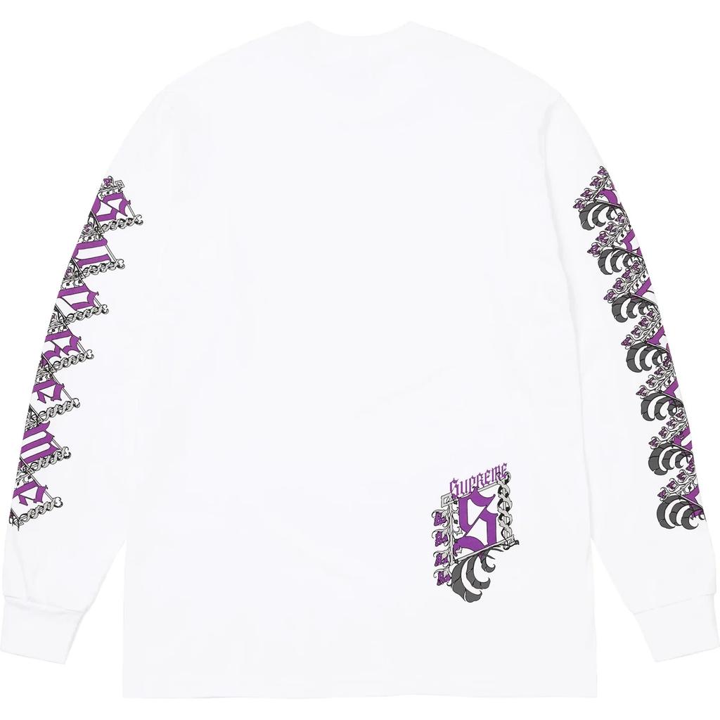 Supreme Strawberries L/S Tee White