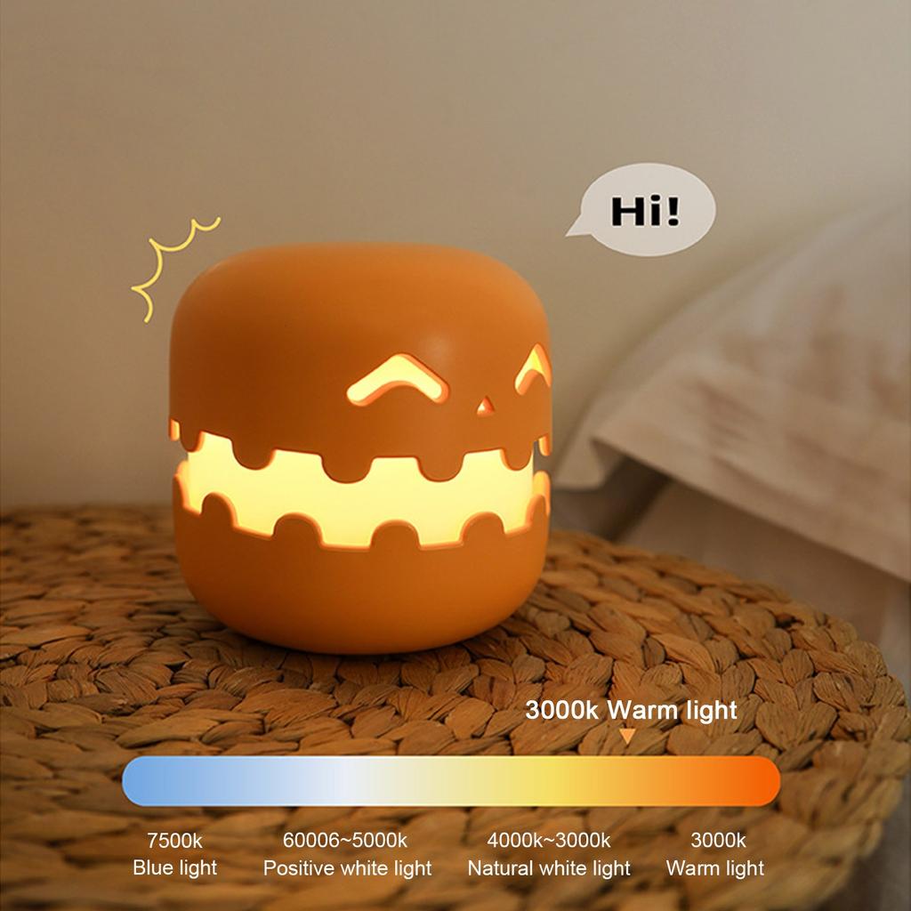 Lampa Dynie Halloween Składana Lampa Dynie Upominki na Halloween dla Dzieci Dekoracja na Imprezę Halloween Dynia