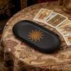 Tarots Candle Holder Board Astrology Candlestick Altars Plate Witchcraft Wiccan Divinations Decors Candle Holder Tray