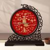 Heaven Official's Blessing Calligraphy Photo Frame: Longevity, Wealth, Treasure - High-End National Style Office Ornament