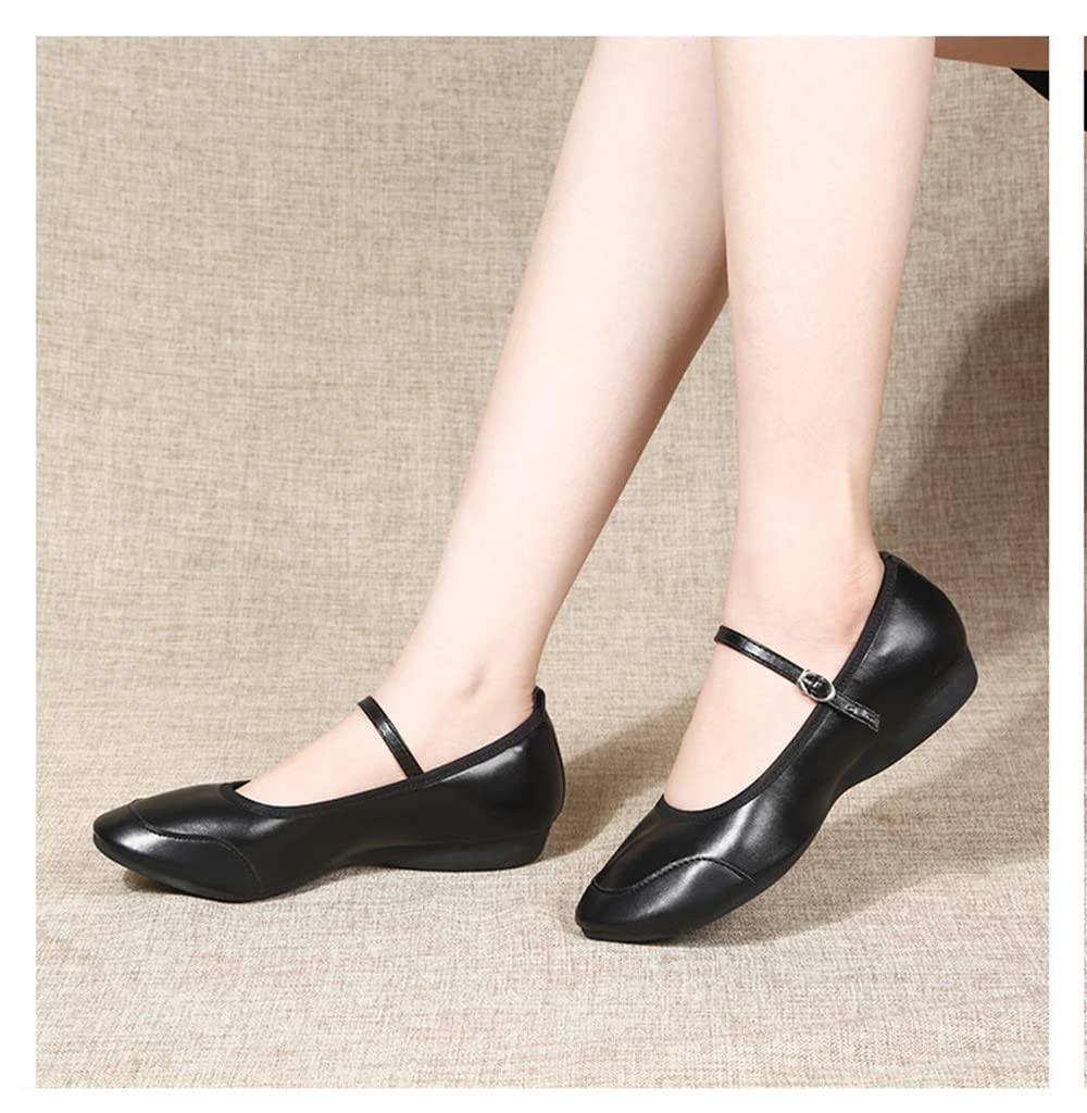 [Gengzee] Women's Dance Shoes, Modern Latin Shoes, Adult Jazz Dance Shoes, Women's Social Sneakers, Silver, 23.5cm