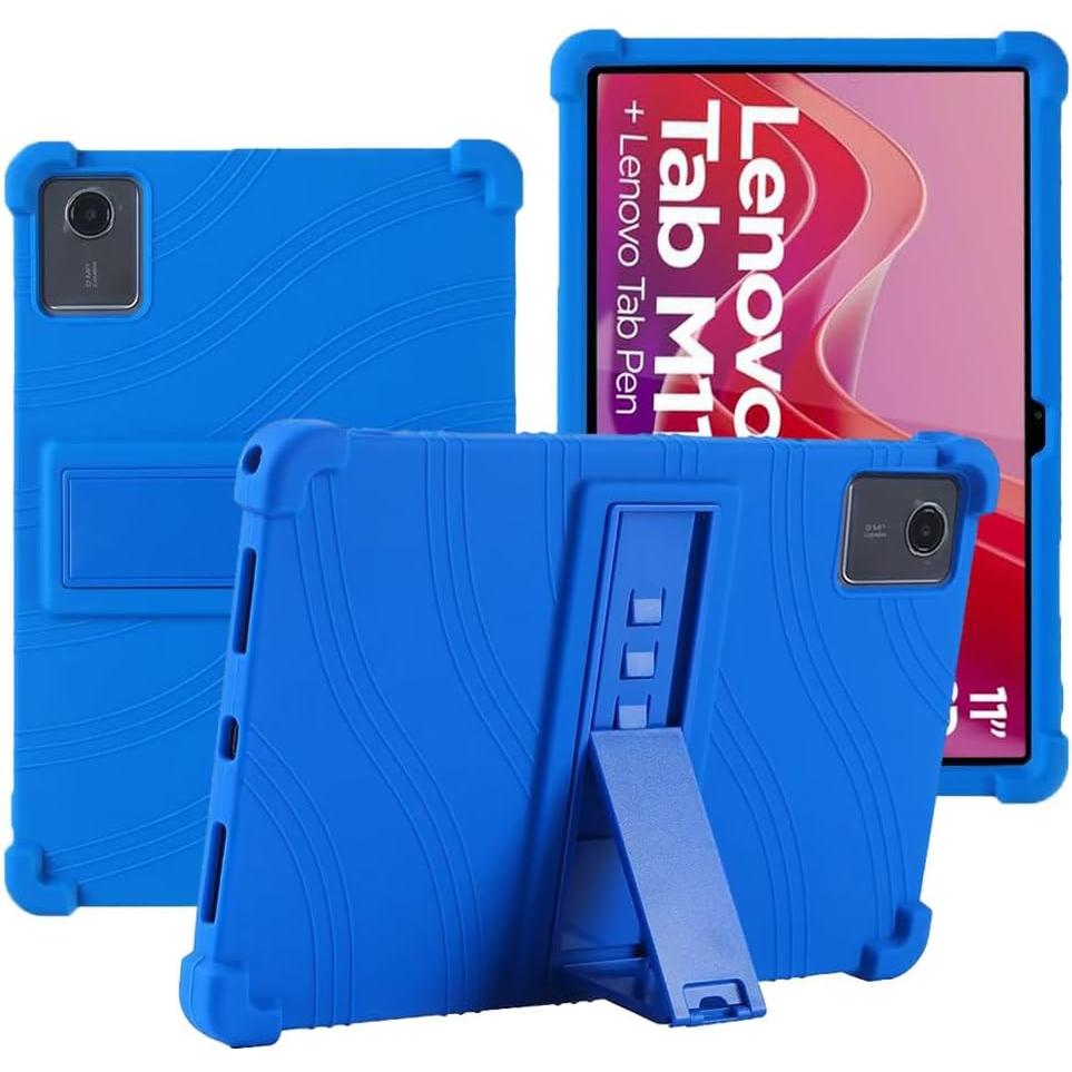 Silicone case for Lenovo Tab M11, Impact, armored, blue