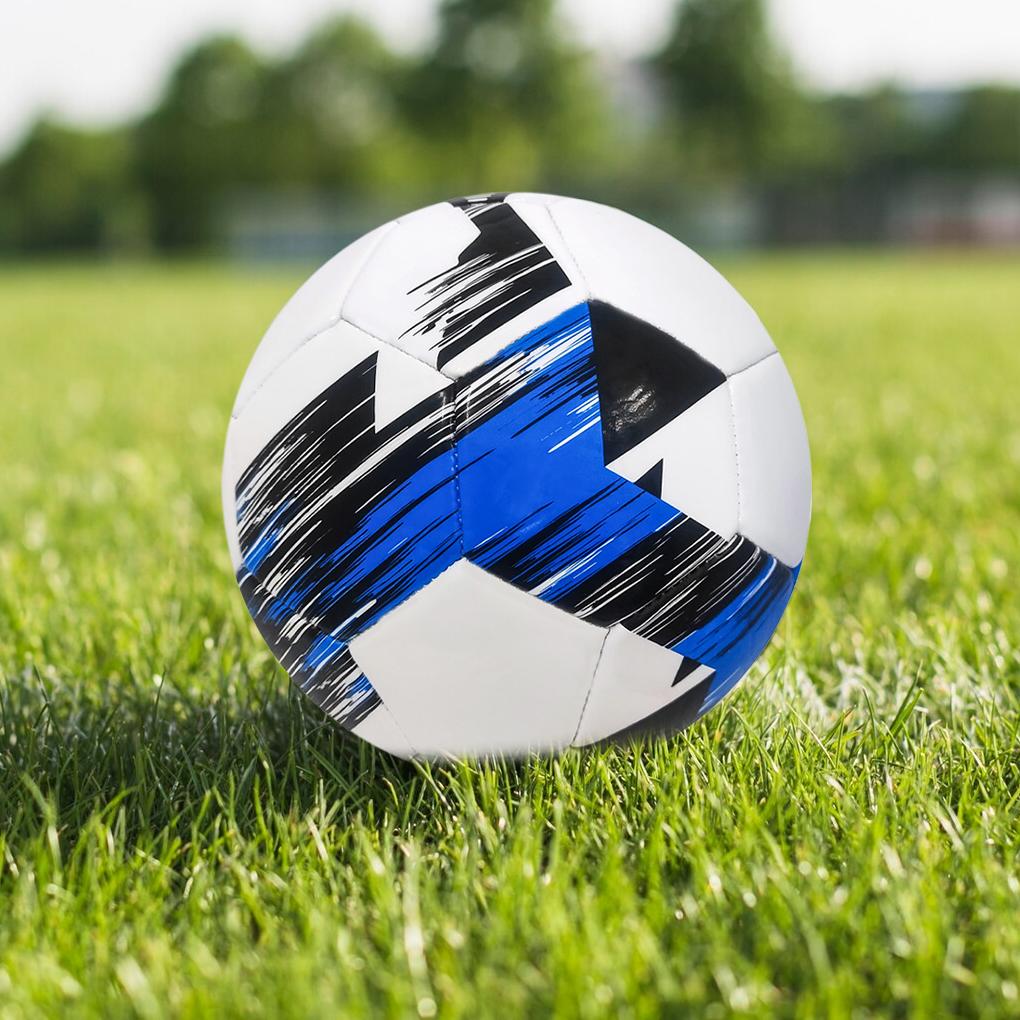 Official Size 5 Soccer Ball For Match And Training Football Soft PVC Cover For Smooth Handling